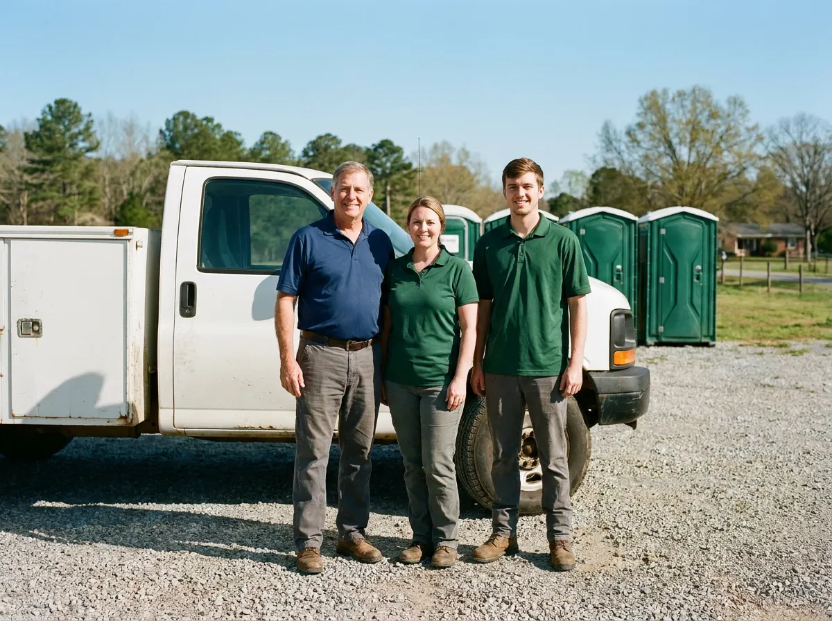 Looverne Portable Toilets portable toilet rentals team in Spartanburg, SC